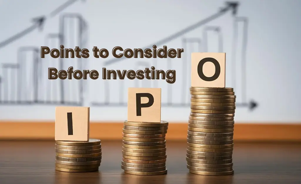 Points to Consider Before Investing