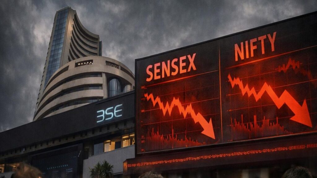 Indian Stock Market Fell Today